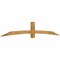 Ekena Millwork Bellingham Rough Sawn Timber Gable Bracket, Western Red Cedar, 108"W x 18"H x 4"D x 4"F, 4/12 Pitch GBW108X18X0404BEL00RWR - alternate 3